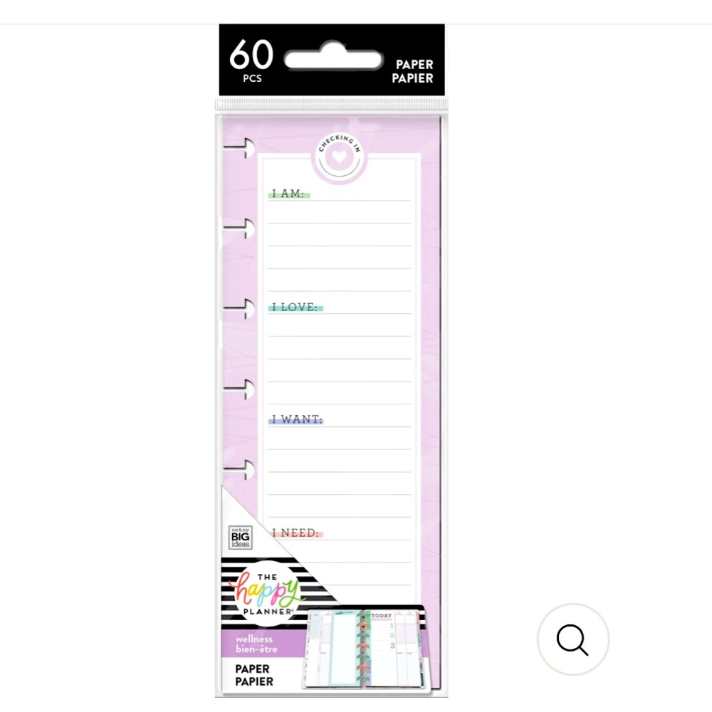 The Happy Planner - Mini Wellness Mood Tracker. - Picture 1 of 9
